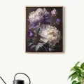 Peony Flower Oil Painting