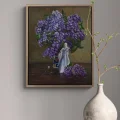 A Bouquet of Lilacs Oil Painting