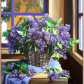 Memories of Spring – Lilacs Oil Painting
