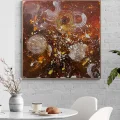 Fire of Colors Oil Painting