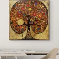 Hayat Ağacı Yağlı Boya Tablosu