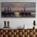 Last Lights of the Bosphorus Oil Painting