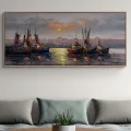 Last Lights of the Bosphorus Oil Painting