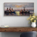 Last Lights of the Bosphorus Oil Painting