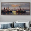 Last Lights of the Bosphorus Oil Painting