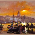 İstanbul’un Işıltısı Yağlı Boya Tablosu