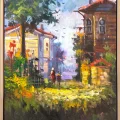 Arrival of Spring in Istanbul Oil Painting