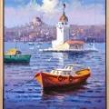 Peace of the Maiden’s Tower Oil Painting