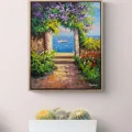 Light Behind the Door Oil Painting