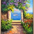 Light Behind the Door Oil Painting