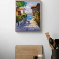 Streets by the Bosphorus Oil Painting