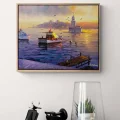 Evening in Istanbul Oil Painting
