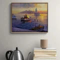 Evening in Istanbul Oil Painting