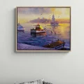 Evening in Istanbul Oil Painting