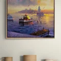Evening in Istanbul Oil Painting