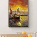 Evening on the Bosphorus Oil Painting