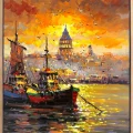 Evening on the Bosphorus Oil Painting