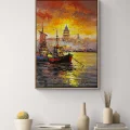 Evening on the Bosphorus Oil Painting