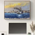 Story of the Ferry Oil Painting