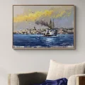 Story of the Ferry Oil Painting
