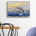 Story of the Ferry Oil Painting