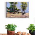 Memories in Ortaköy Oil Painting