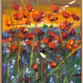 Whispers of the Poppies Oil Painting