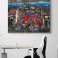 Great Hagia Sophia Mosque Oil Painting