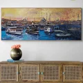 Golden Evening of Istanbul Oil Painting