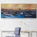 Golden Evening of Istanbul Oil Painting
