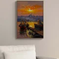 Bosphorus Toward the Horizon Oil Painting