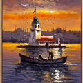 Istanbul’s Silent Heritage Oil Painting