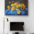 Scent of Yellow Roses Oil Painting
