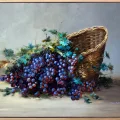 Grapes Oil Painting