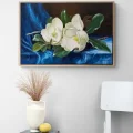 Delicate Magnolia Oil Painting