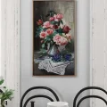 Roses Forgotten by Time Oil Painting