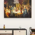 Palace Conversation Oil Painting