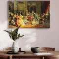 Greeting of Elegance Oil Painting