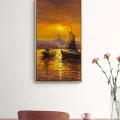 Morning on the Sea of Istanbul Oil Painting