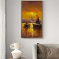 Morning on the Sea of Istanbul Oil Painting