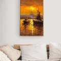 Morning on the Sea of Istanbul Oil Painting