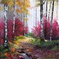 The Whisper of Autumn Oil Painting