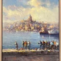 From the Bosphorus to Galata Oil Painting