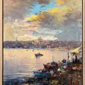The Bosphorus in Silence Oil Painting