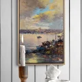 The Bosphorus in Silence Oil Painting