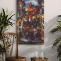 Evening Reflections in Galata Oil Painting