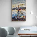 The Maiden’s Tower with Memories Oil Painting