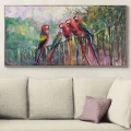 Song of the Parrots Oil Painting