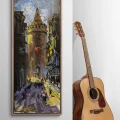 The Road Leading to Galata Oil Painting