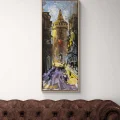 The Road Leading to Galata Oil Painting